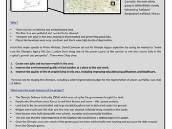 When did stratford regeneration start picture