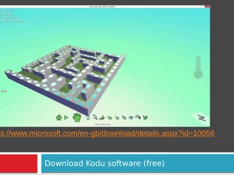 Kodu-Rythm Lesson 1(An Introduction to coding using Kodu)