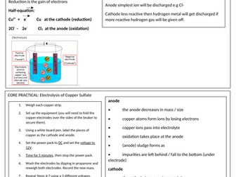 Revision for Edexcel combined science CC9-CC13