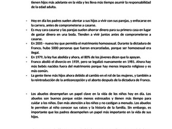 AQA Spanish AS Level Topics Notes (Book 1)