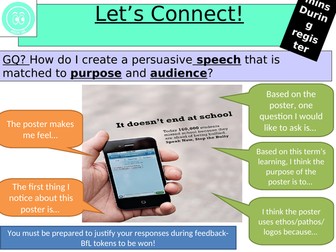 GCSE English Language- speech writing