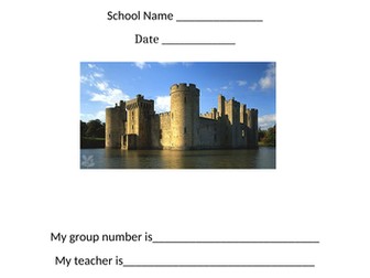 Bodiam castle workbook
