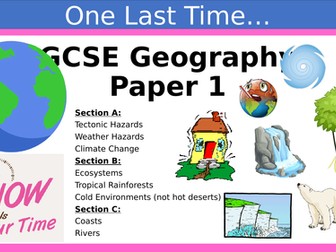 GCSE Geography Paper 1 Revision PowerPoint