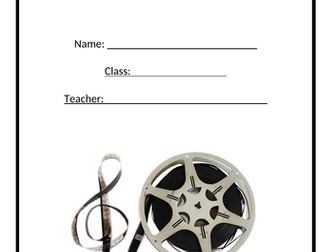 Film Music Project - Booklet, lessons & resources