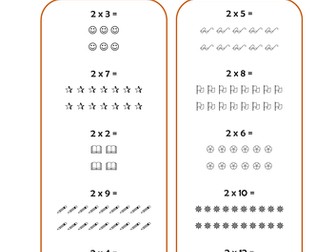 A 2 times table Activity