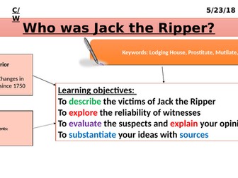 Who was Jack the Ripper?