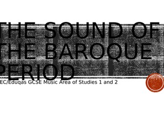 Introduction to the Baroque Period