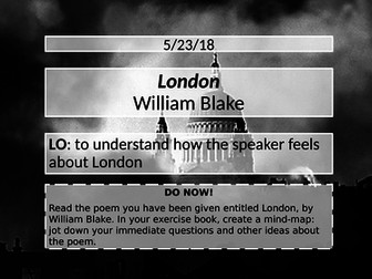 AQA POETRY POWER AND CONFLICT