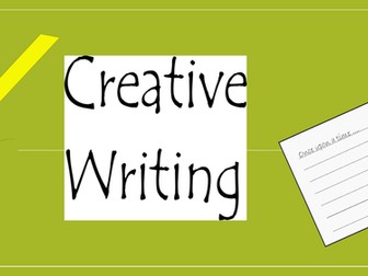 Improving Creative Writing KS2 - Powerpoint & Workbook - Up level Writing or End of Term Acitivity