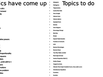 Predicted Paper for 2/3 Edexcel Higher GCSE