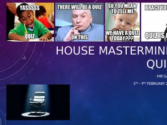 Mastermind Quiz for KS3 Students