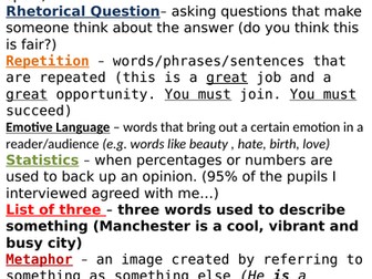 Everything you need - various technique placemats