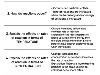 Chemistry Paper 2 9-1 Edexcel | Teaching Resources