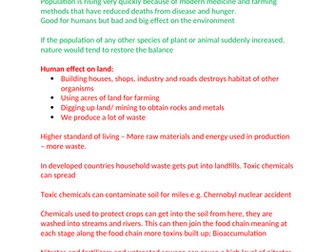 AQA GCSE BIOLOGY 9-1 CHAPTER B18: COMPLETE REVISION