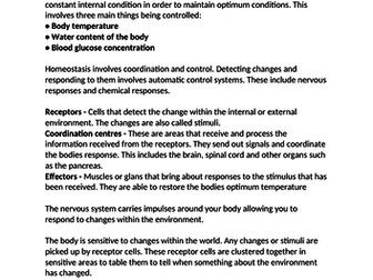 AQA GCSE BIOLOGY 9-1 CHAPTER B10: COMPLETE REVISION