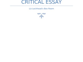 Box room by liz lochhead essays 08 picture