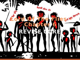 Lord of the Flies - Chapter 6 Key Quotes, Character and Plot development.