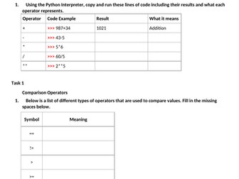 Introduction to Python