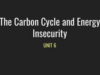 Carbon Sequestration