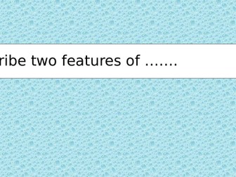 Feature question revision