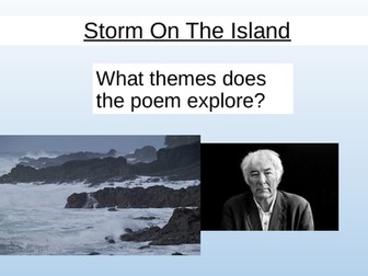 Storm on the Island - Detailed Language Analysis