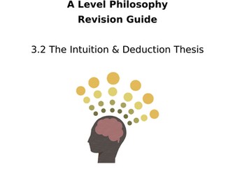 AQA A Level Philosophy Intuition and Deduction Revision Guide