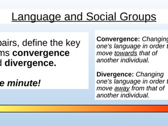 Convergence and Divergence