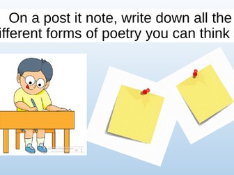 Year 8 Poetry Lessons