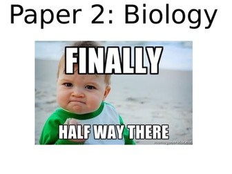 Biology Revision AQA 9-1 Covers all Paper 2 content