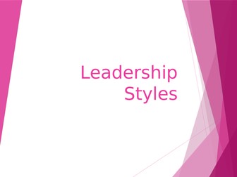 Leadership Styles