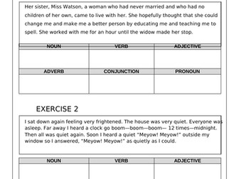 Identifying Word Classes