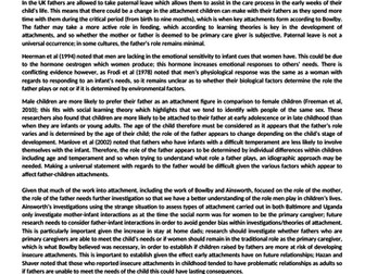 EXAMPLE ANSWERS FOR PSYCHOLOGY AQA PAPER 1