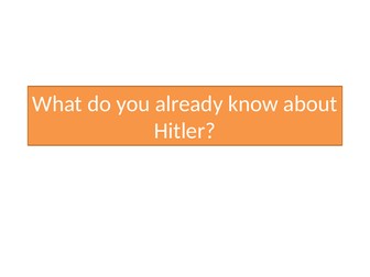 Living Under Nazi Rule 1933-1945