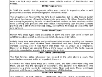 Jack the Ripper SoW: Lesson 9 - Rippers Change & Continuity