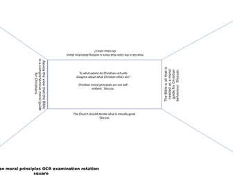 Christian Moral Principles OCR new spec