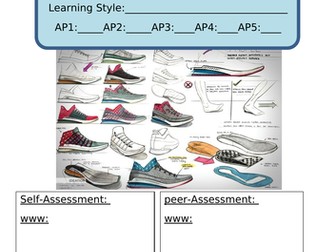 Design Technology Shoe/Trainer Unit of Work