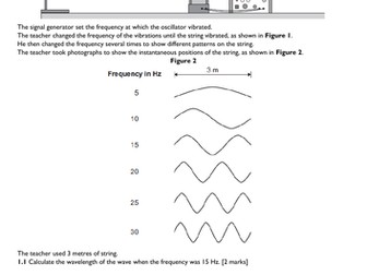 GCSE Physics AQA P6 Waves - Required Practical 8 Ripple Tank & String