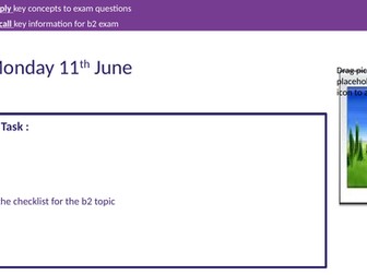 9-1 Biology Paper 2 Foundation