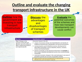 Changing Transport Infrastructure in the UK