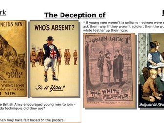 Creative Writing Lessons Based on Power and Conflict Poems