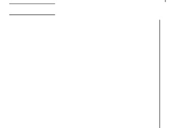 Letter writing template