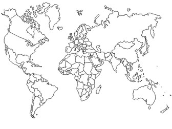 World Cup World Maps