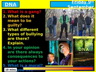 A full, innovative, fun scheme of work for the play DNA by Dennis Kelly - AQA new spec literature