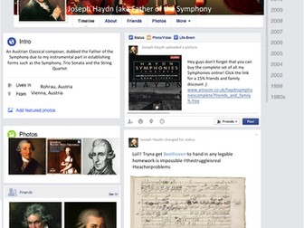 Haydn & Scarlatti display poster (facebook style)