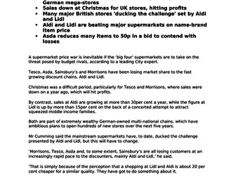 Step Up Week GCSE Business Studies