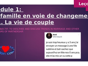 Aqa A Level 11 Lévolution De La Vie De Couple By - 