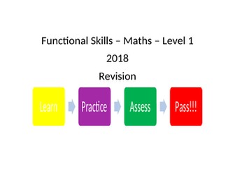 Functiona Skills Revision Level 1