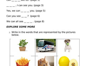 ORT Stage 1 First Sentences