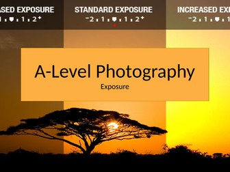 A Level Photography - Exposure