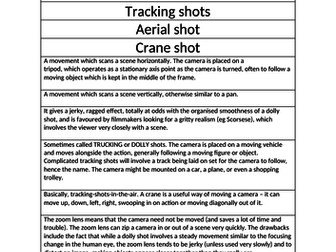 Year 8 Media Studies: Film Genre SOW
